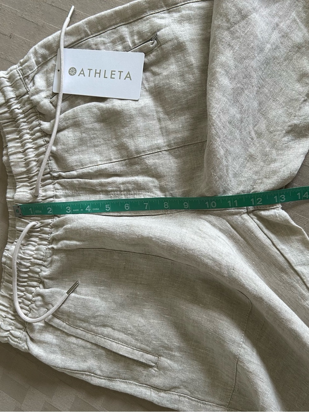 Athleta Retreat Linen Wide Leg Pant - Picture 13 of 15